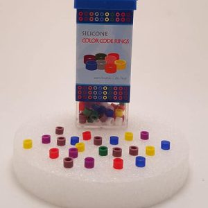 Plasdent Corporation Code Ring Kit (Assorted) - 80pcs/box