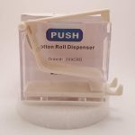 Plasdent Corporation Cotton Roll Dispenser, Push Style White 1/pk