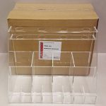 Plasdent Corporation Acrylic Impression Organizer 12-1/4"x9-1/2"x6" 1/Box