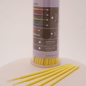Plasdent Corporation Maxmicro Micro Brush Applicators Fine 1.5MM 100/Tube #600-F