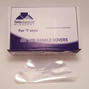 Plasdent Corporation T-Handle Sleeves T Style Light Handle Covers (6"Wx3"L) 500/bx