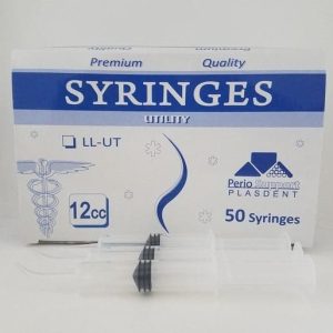 Plasdent Corporation Monoject 412 Utility Syringe Curved Tip 12cc 50pcs/box