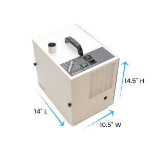 Vaniman Manufacturing Vanguard Dust Collector Gold 2X w/ Accumulator for 2 Stations