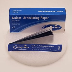 Whip Mix Ardent Articulating Paper Thick Blue #60007