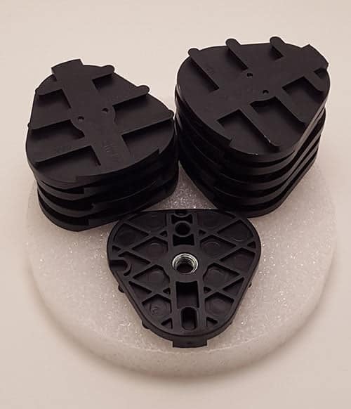 Whip Mix Hanau Disposable Mounting Plates w/ Metal Insert #1100026-10