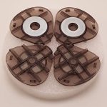 Whip Mix Denar Disposable Mounting Plates Grey 20/pk