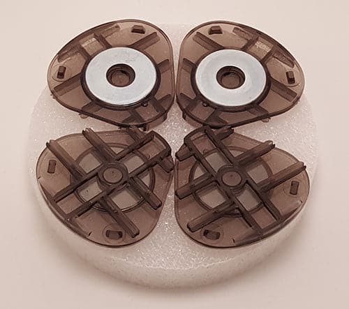 Whip Mix Denar Disposable Mounting Plates Grey 20/pk