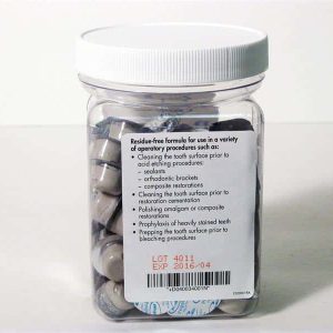 Whip Mix Pumice Preppies Unit Dose Flour of Pumice Paste 100/2g Cups #03400
