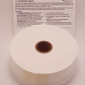 Whip Mix Ring Liner 1-1/8" Roll, 60ft. #14605