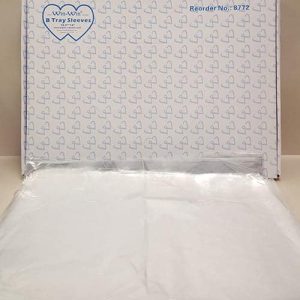WYKLEPlastic Tray Covers B Tray Sleeves 10.5"x14", 500/Box #8772