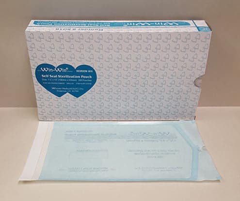 Sterilization Pouches 7-1/2"x13" 200/pk #POH712-13