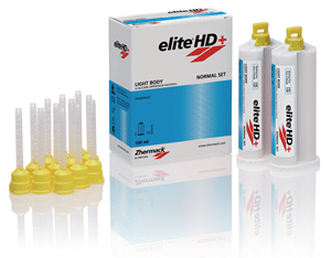 Zhermack Elite HD+ Light Body, Regular Set, 2x50ml Cartridges #C203030