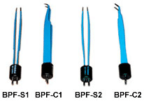 Bipolar Forceps Serrated Curved BPF-C2