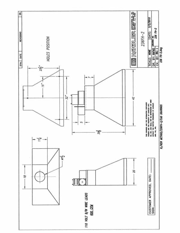 Handler 236FH-2 Fume Hood