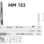Meisinger Cutters Tungsten Carbide HM 152 FG L 014