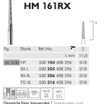 Meisinger Surgical Cutters of Tungsten Carbide HM161RX RA XL 018