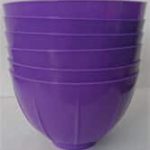 Plasdent Corporation Mixing Bowls Plastic Disposable Purple