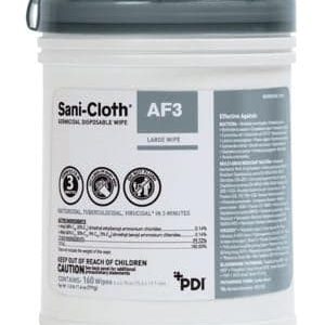PDI SANI-CLOTH&reg; AF3 GERMICIDAL DISPOSABLE WIPE - Large