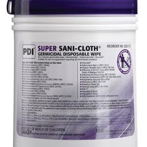 PDI SUPER SANI-CLOTH&reg; GERMICIDAL DISPOSABLE WIPE - Large Canister