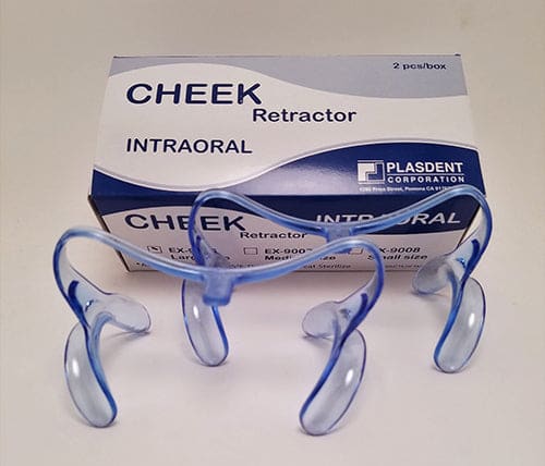 Plasdent Corporation Cheek Retractors Large Clear 2/pk