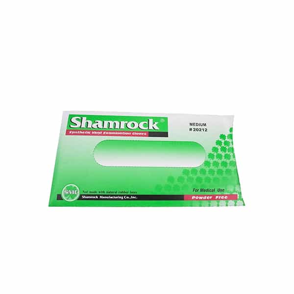 Shamrock Exam Gloves Vinyl Powder Free 100/box #20211