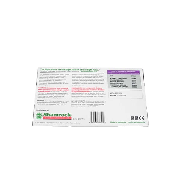 Shamrock Gloves Nitrile Powder Free 100/Box #30351-100