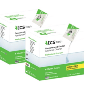 TCS Fresh - Concentrated Dental Appliance Cleaner 600 box