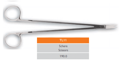 Meisinger Augmentation Instruments Scissors L - 190.0 MM