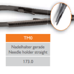 Meisinger Micro-surgical Instruments Needle holder straight 1/pk
