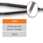 Meisinger Micro-surgical Instruments Scissors straight 1/pk