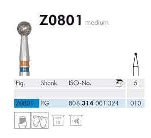 Meisinger Diamond Z0801 FG 010 Medium