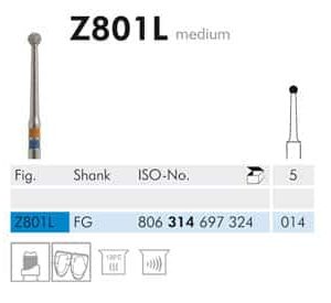 Meisinger Diamond Z801L FG 014 Medium