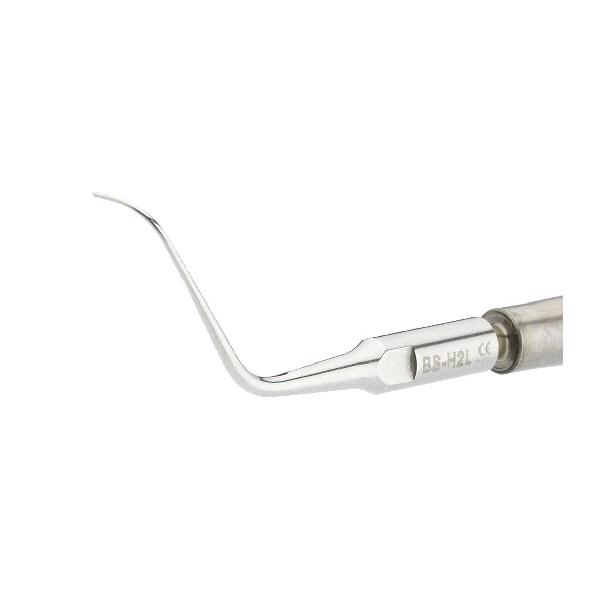 Bonart BS-H2L Curved Left-Angled Tip TP0102-112 for premolars, molars and furcations
