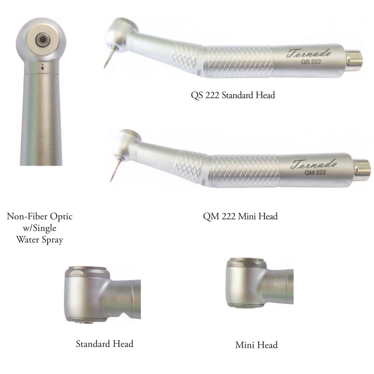 Types of dental handpieces: TPC NEXIUS high speed air turbine handpiece