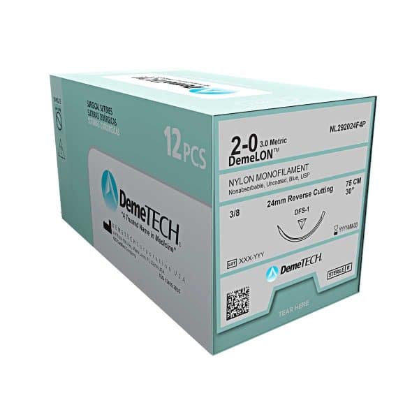 Demetech nylon sutures