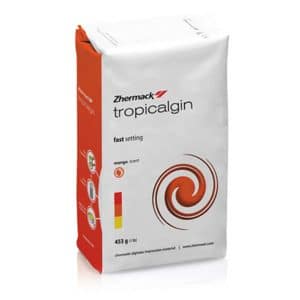 Zhermack Tropicalgin Alginate Fast Set 453g Mango Flavor #C302240