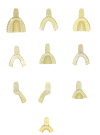 MARK3 Disposable Impression Trays #8 Upper Right - Lower Left 12/pk.