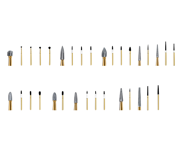 Cargus Carbide Burs T&F 7408 10/pk.