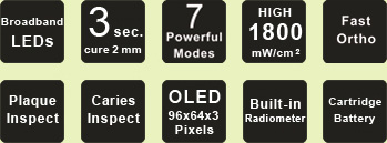 Dentmate Ledex WL-090+ Plus LED Curing Light