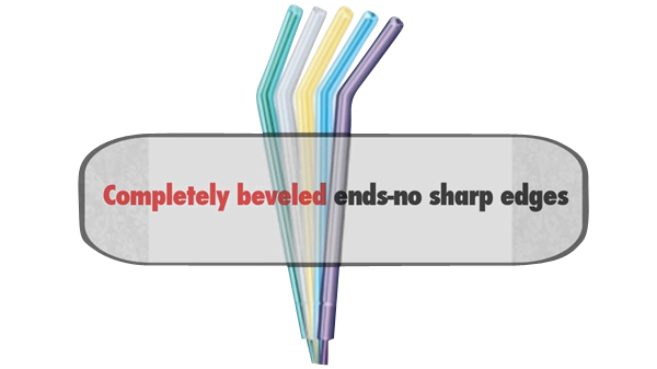 MARK3 Multicolored Plastic Air Water Syringe Tips 250/pk.