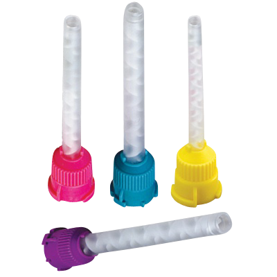 MARK3 HP Mixing Tips Blue Flat End For Core Build-Up 1:1 25/pk.