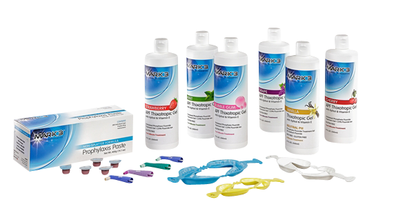 MARK3 APF Thixotropic Fluoride Gel Cherry 17oz. Bottle