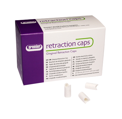Premier Dental Retraction Caps Assorted 60/pk