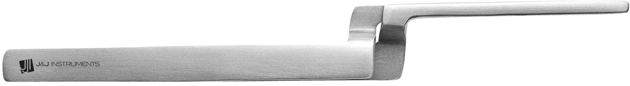 J&J Instruments Articulating Paper Forceps Straight, Serrated