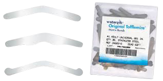 WaterPik Technologies Inc Tofflemire Matrix Bands #2 .0015 Adult Wide 36/pk.