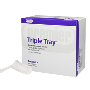 Premier Dental Triple Tray Wide Body Posterior 48/pk Premier