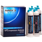 MARK3 VPS Impression Material Heavy Fast Set 50ml. Cartridges 4/bx.