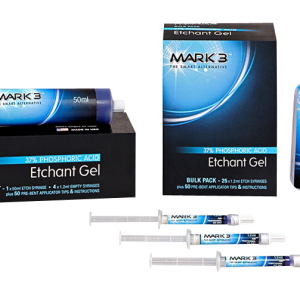 MARK3 Etchant Gel 37% Bulk Pack 25/bx. (25x1.2ml. Syr. & 50 Tips)