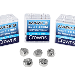 MARK3 Stainless Steel Crowns 1st Primary Molar D-LR-4 5/bx.