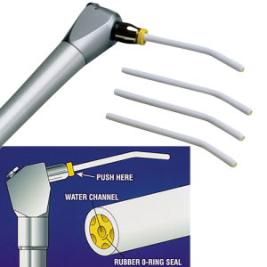 MARK3 Lock Tight Air Water Syringe Tips White 1500/pk. for Seal Tight